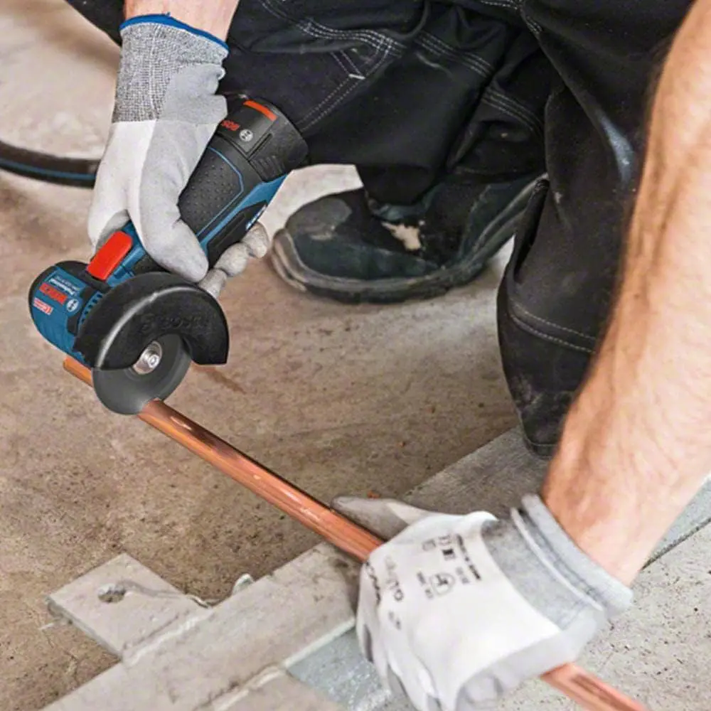BOSCH - Smerigliatrice angolare GWS12V76 a batteria 12V 