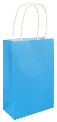 Busta regalo in carta Blu
