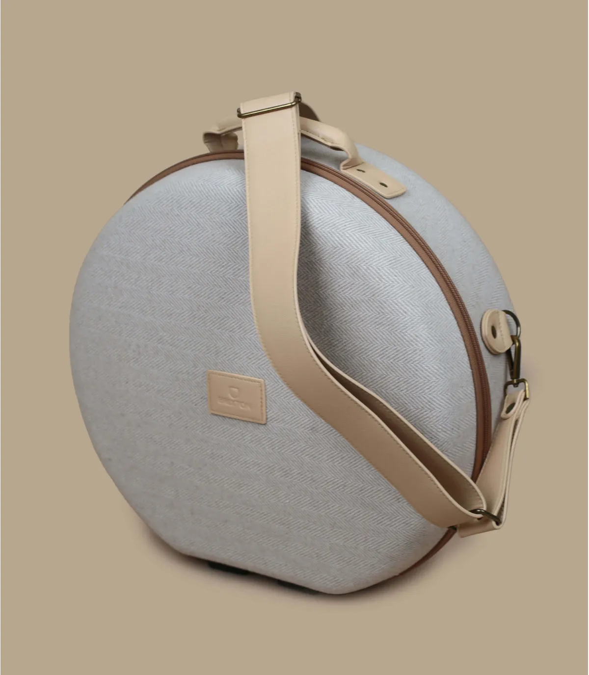 cappelliera da viaggio beige  Done Proper Travel Case cream beige     