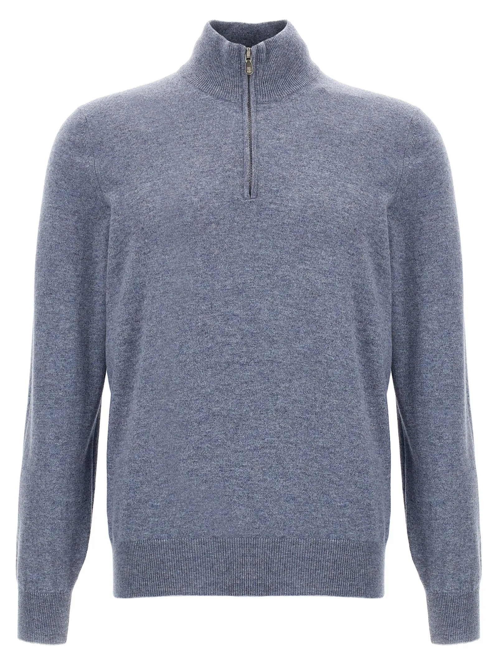 Cashmere Turtleneck Sweater Maglioni Celeste
