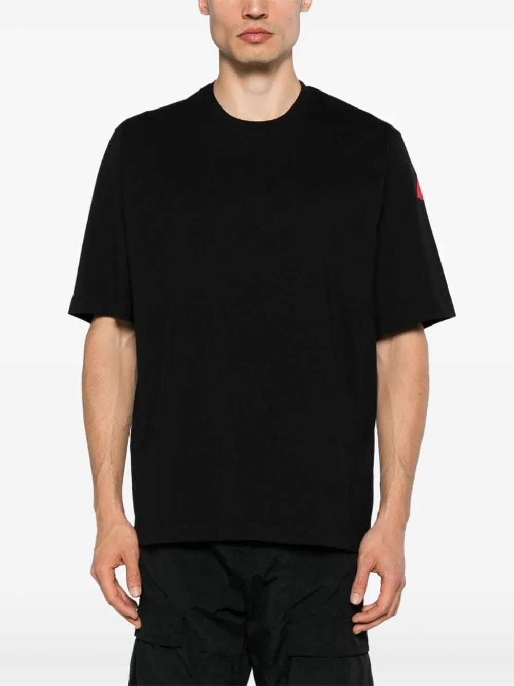 Dsquared2 T-shirt Nero Uomo Maxi Stampa Posteriore