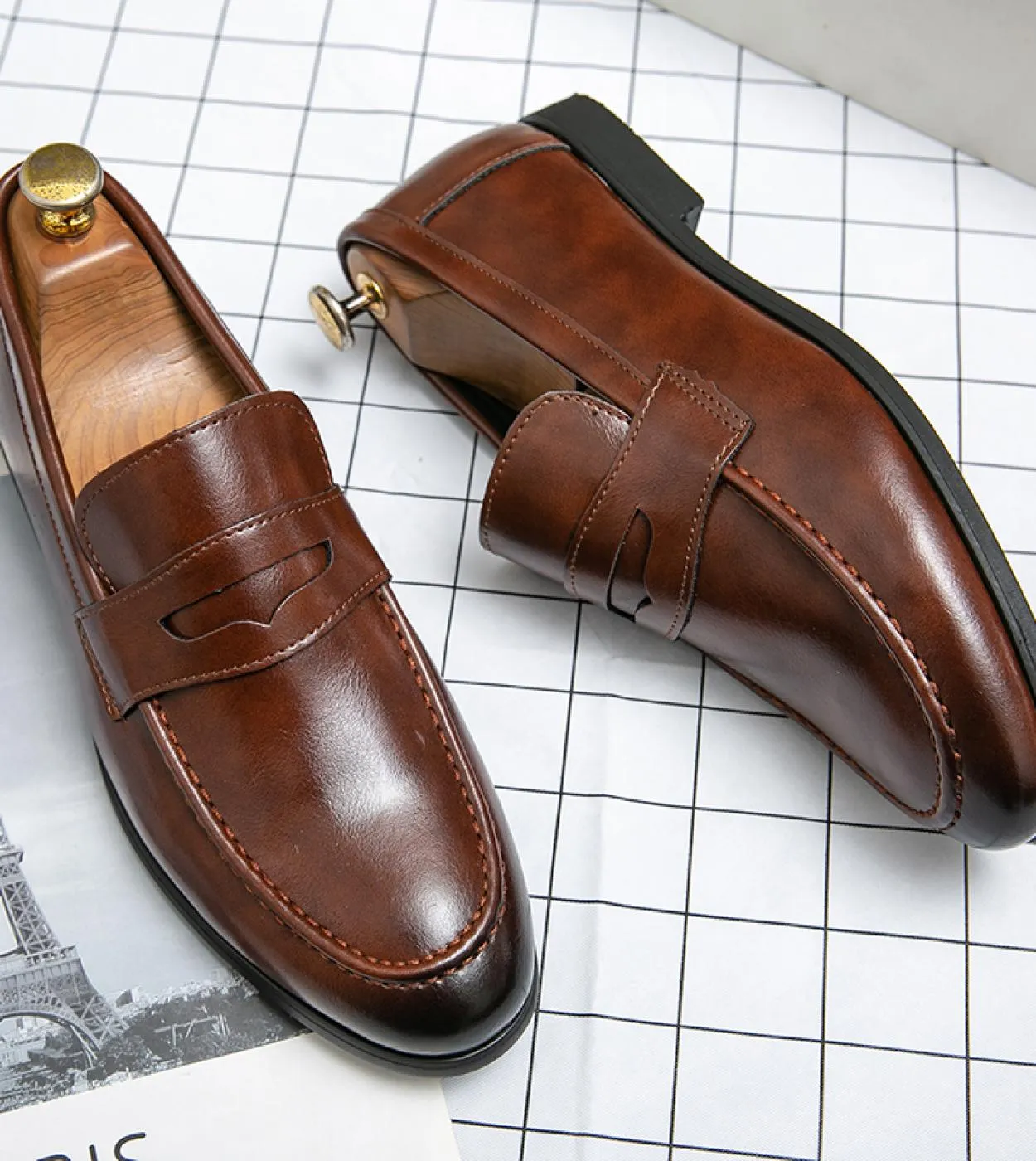 Mocassini eleganti da uomo Nappe Scarpe eleganti da uomo Mocassini con nappe Mocassini penny da uomo Nappe Scarpe eleganti da uo