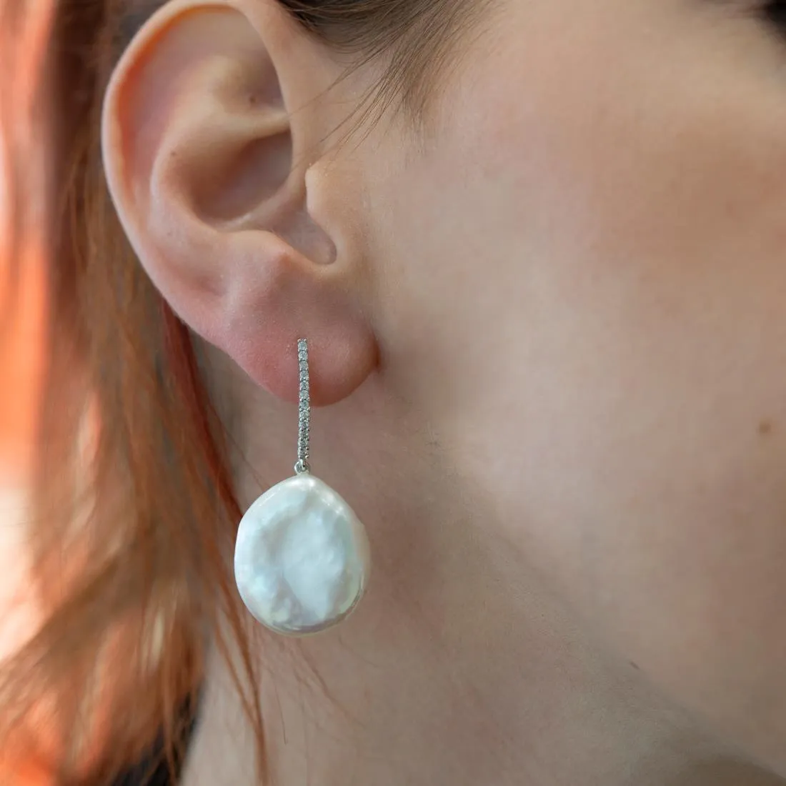 Orecchini con perle