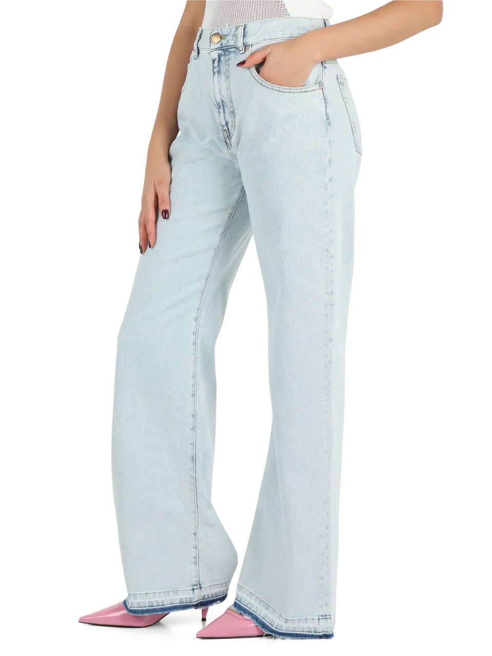 Pantalone jeans cinque tasche WANDA Wide Leg