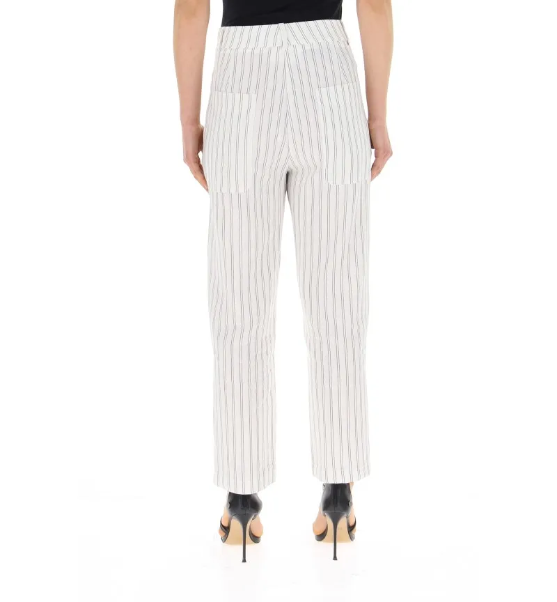 Pantalone misto lino