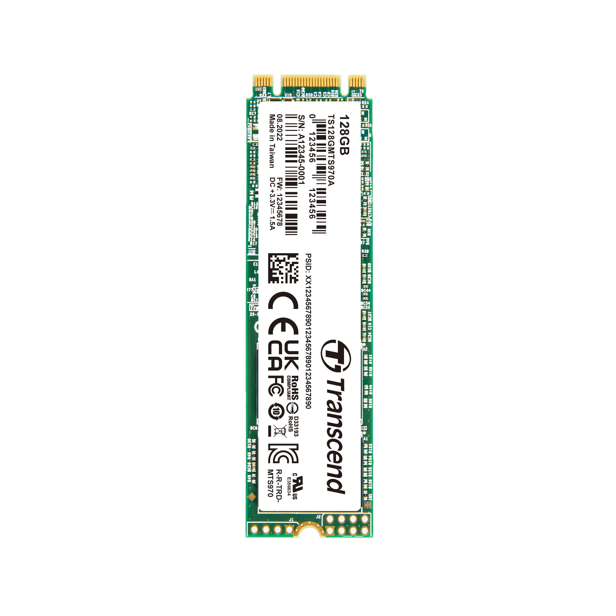 SSD Transcend Interno 128 GB SATA III