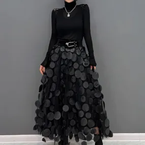 Tendenze della gonna a rete di abbigliamento di moda Gonne di abbigliamento di moda primavera estate