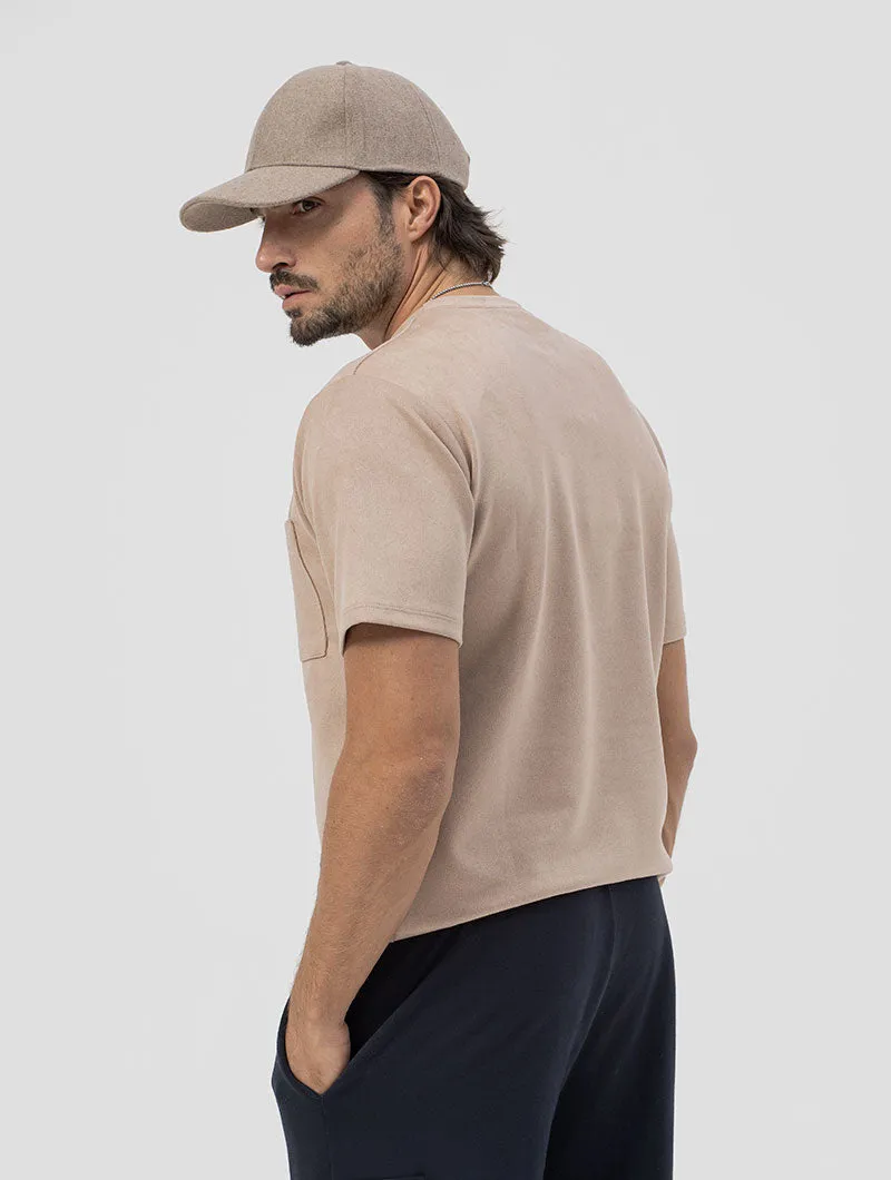 WILL T-SHIRT CON TASCHINO BEIGE